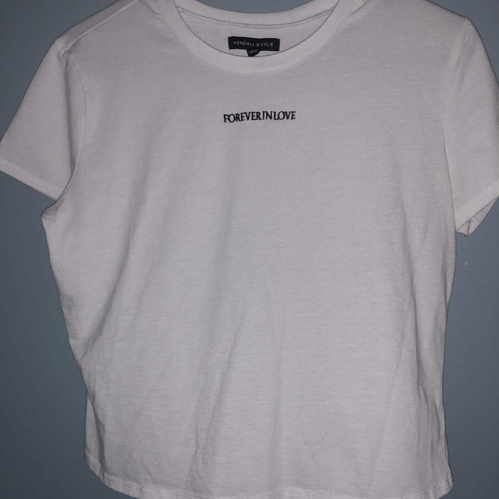 Kendall and Kylie crop top